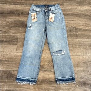 Sincerely Jules Distressed Light Blue Jeans 5/27